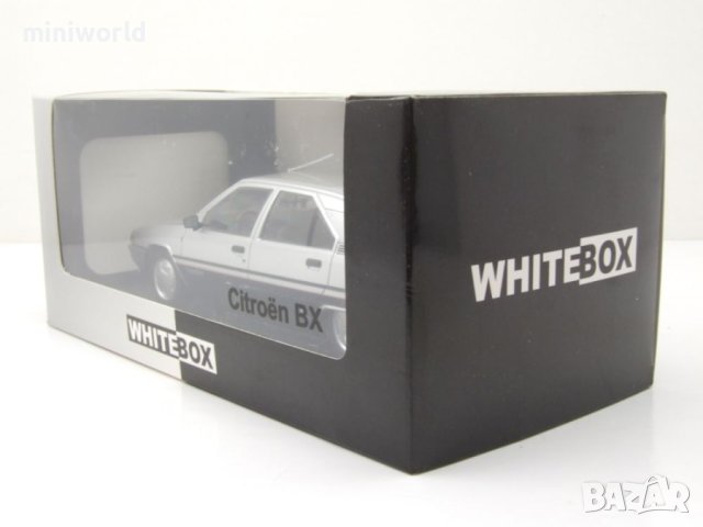 Citroen BX Leader 1985 - мащаб 1:24 на Whitebox моделът е нов в кутия, снимка 8 - Колекции - 44491028