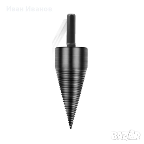 Конус за цепене на дърва за винтоверт/бормашина