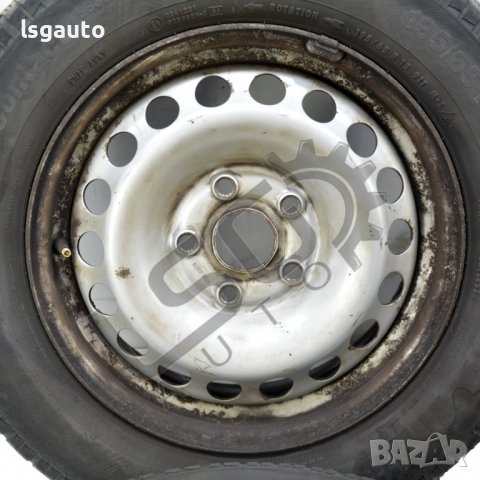 Стоманени джанти 5x112 с гуми R15 Volkswagen Touran I 2003-2010 VT110522N-22, снимка 7 - Гуми и джанти - 36818740