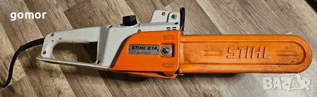 Електрическа резачка STIHL E 14 Q Quickstop – оригинална, Германия“, снимка 16 - Моторни триони/резачки - 55773710