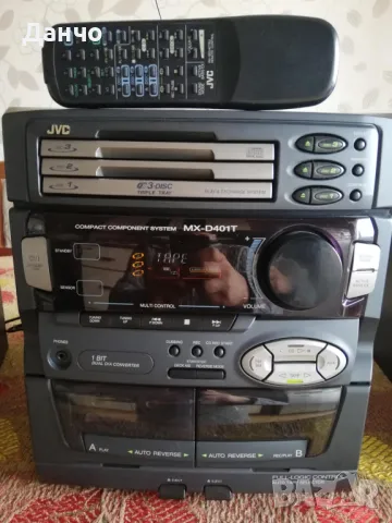 Аудио система  JVC  MX-D401T, снимка 3 - Аудиосистеми - 49251009