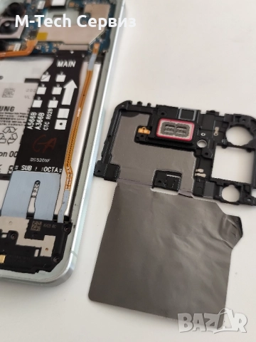 Samsung A56 A566B блок захранване бутони камера заден капак батерия лентов кабел слушалка звънец сим, снимка 4 - Резервни части за телефони - 51823337