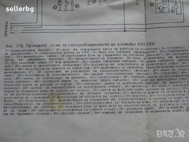Схема на ел окабеляването на автомобили от съветския блок / СССР, снимка 5 - Колекции - 31240339