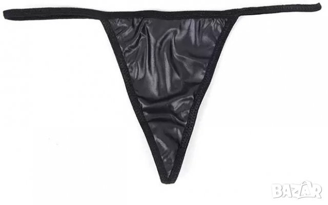 Еротичен секси кожен сет от две части, снимка 3 - Бельо - 33765134