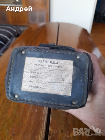 Стар уред за измерване на горими газове MSA Explosimeter 2E, снимка 2 - Антикварни и старинни предмети - 53988187
