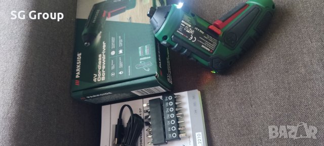 Професионален акумулаторен Li-On винтовет/отверткс PARKSIDE