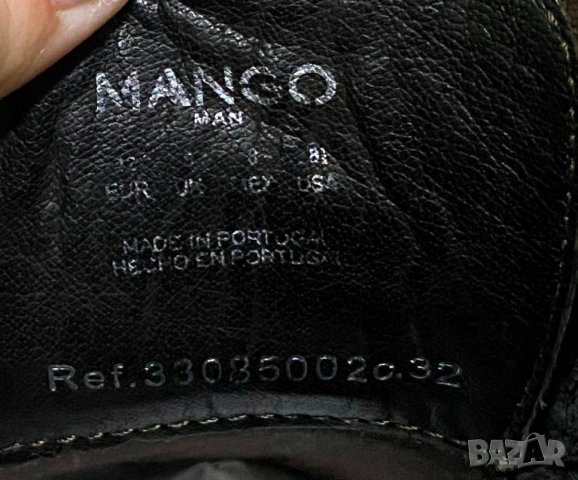 Mango Formal Wingtip Blucher H.E -- номер 42, снимка 7 - Официални обувки - 34878603