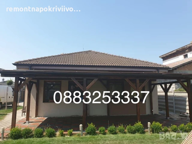 Дървени навеси Горубляне, снимка 7 - Ремонти на къщи - 50945858
