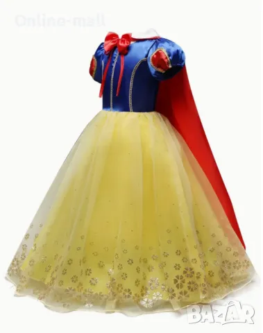 Детска рокля на Снежанка, Детски Костюм на Снежанка за момичета, снимка 3 - Детски рокли и поли - 49720106