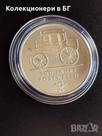 5 МАРКИ 1990 ГОДИНА - ГДР, снимка 3 - Нумизматика и бонистика - 52943961