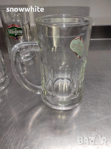 Чисто нови халби за бира Старобърно - 300 мл, снимка 2 - Чаши - 52711673