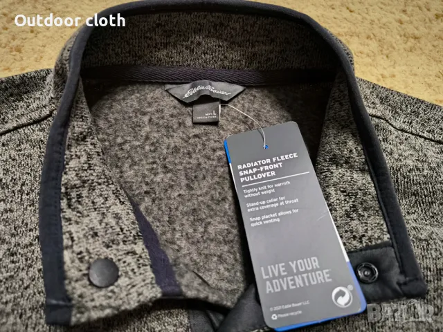 Eddie Bauer термо блуза туризъм лов риболов бушкрафт ски, снимка 4 - Блузи - 47720325
