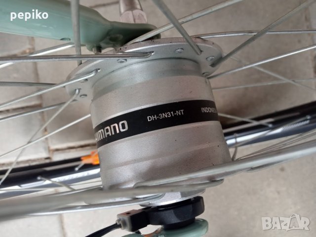 Продавам колела внос от Германия алуминиев градски велосипед JULIETA 28 цола с 6 скорости ДИНАМО ГЛА, снимка 15 - Велосипеди - 30235735