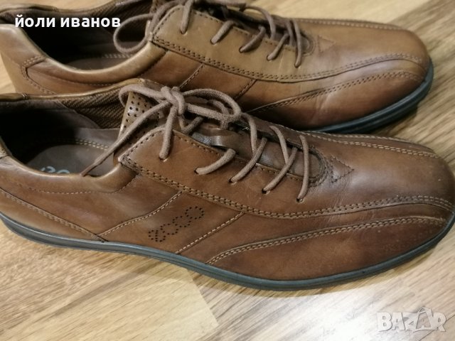 ECCO-пролетни кожени обувки 41 номер, снимка 1 - Дамски ежедневни обувки - 39925669
