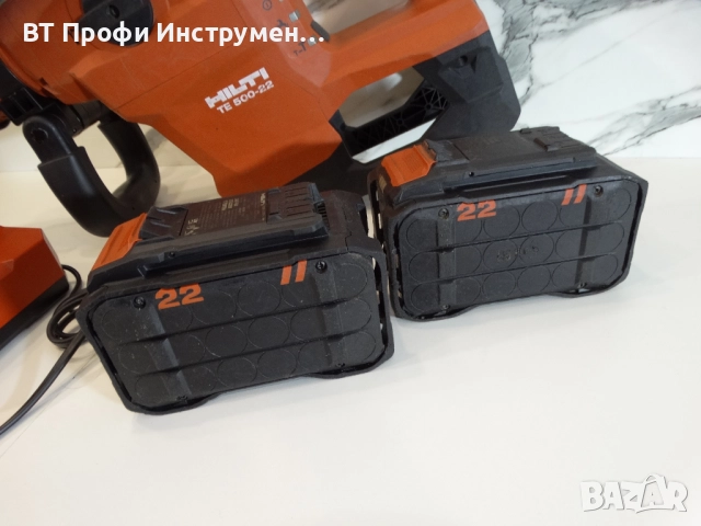 Hilti TE 500 - 22 / Nuron - Акумулаторен къртач, снимка 11 - Други инструменти - 51706949