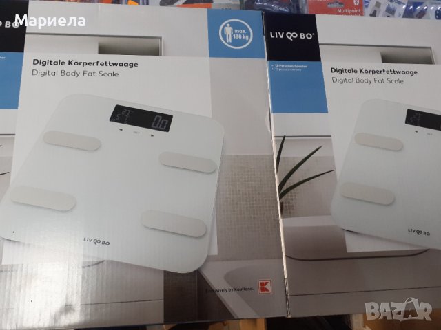 Нов кантар с телесен индекс - Фитнес кантар , кантар анализатор до 180кг BMI, снимка 2 - Други - 39635911