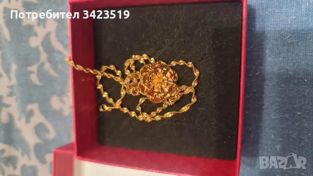 Дамско колие с подаръчна кутия , снимка 3 - Колиета, медальони, синджири - 56154629
