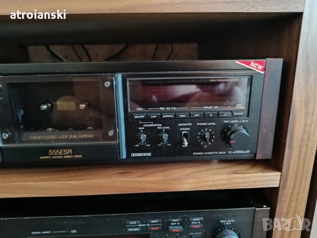 Касетен дек SONY TC-K555ESR
, снимка 3 - Декове - 50785511