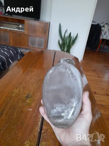 Стар стъклен преносим писоар, снимка 5 - Други ценни предмети - 49083242