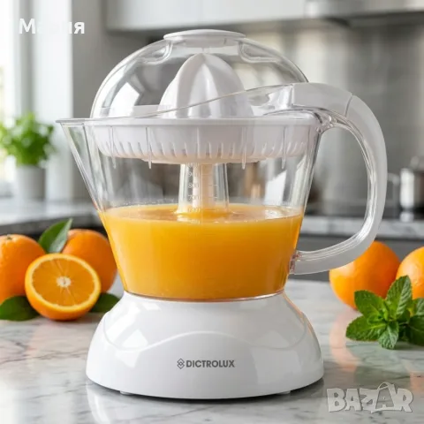 Електрическа сокоизстисквачка Dictrolux 40W – 1L кана, снимка 7 - Сокоизстисквачки и цитрус преси - 55709392