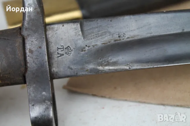 Италиански щик за пушка, снимка 13 - Антикварни и старинни предмети - 47957401