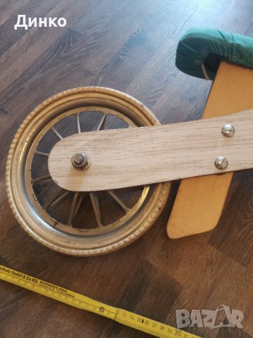 Детски велосипед от дърво без педали , снимка 6 - Велосипеди - 37493807