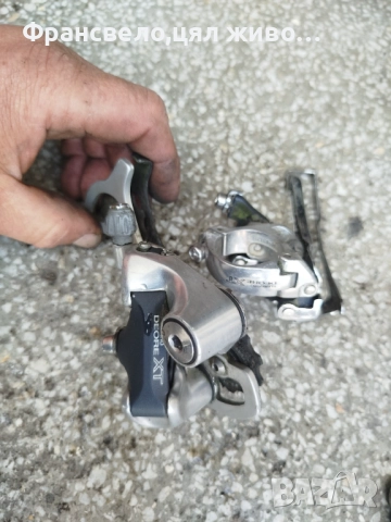 Сет дерайлъори за велосипед колело Shimano deore xt 