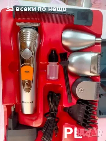 Комплект за подстригване 7 в 1 Kemei KM-580A – Мултифункционално решение за стил и грижа Код P359