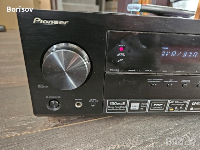 Продавам стерео усилвател/ресийвър Pioneer VSX-528-K 5.1 Channel AV Receiver - Black, снимка 2 - Ресийвъри, усилватели, смесителни пултове - 54101221