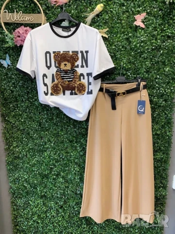 панталон с широк крачол тип пола панталон , снимка 14 - Панталони - 50872808