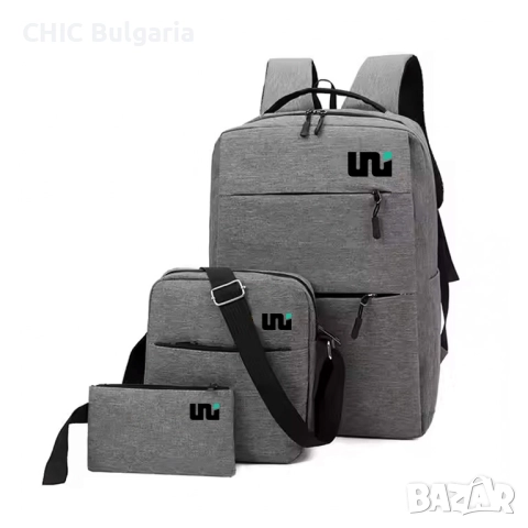 Раница, малка чанта и несесер + още, снимка 5 - Чанти - 52612523