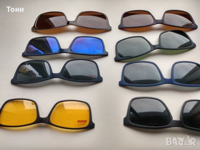 Магнитен клипс / слюда за очила с диоптър / диоптрични рамки, снимка 7 - Слънчеви и диоптрични очила - 31855531