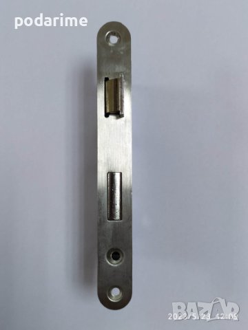 Брава за китайска интериорна врата 58/50 мм, овална челна планка, снимка 5 - Интериорни врати - 36387875