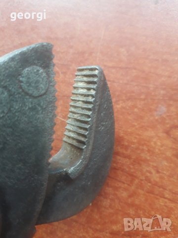 Стар немски раздвижен ключ антика D. R. PATENT, снимка 6 - Колекции - 31476603