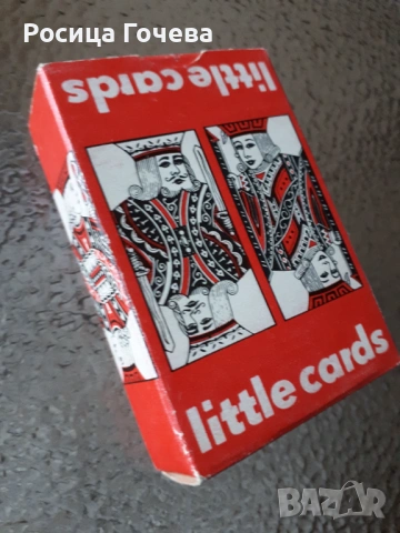 Продавам нови „малки“ карти (Littlecards ) за игра – 52 + 3 броя, снимка 2 - Карти за игра - 52982786