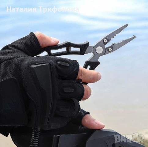 Метални рибарски клещи за халки, рязане на влакно - многофункционални, снимка 5 - Такъми - 54179729