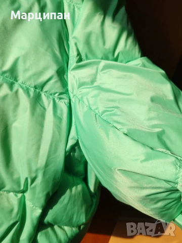 Дамско късо яке с яка от естествена лисица, снимка 8 - Якета - 53093479