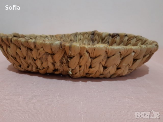 Ратанови Кошница и голям панер/Макраме голямо за висяща саксия за дома или вилата, снимка 2 - Декорация за дома - 31805412