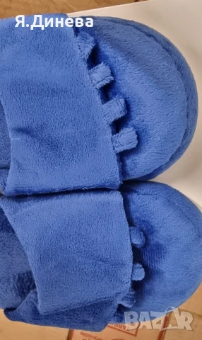 Дамски Плюшени домашни чехли , снимка 3 - Други стоки за дома - 50793385