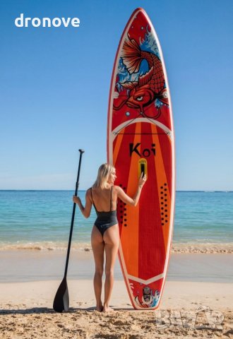 Надуваем падъл борд Funwater KOI 11'6 SUP, снимка 2 - Екипировка - 35239336