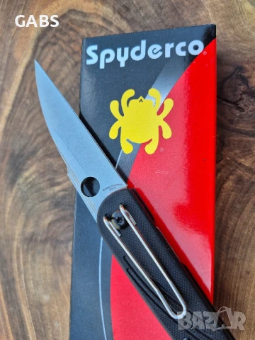 Сгъваем нож Spyderco Des Horn C153, снимка 6 - Ножове - 51273273