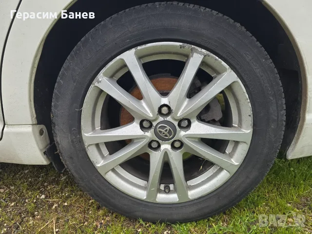 Оригинални джанти 17" , 215/55/17 OEM TOYOTA AVENSIS T27 2.0 D-4D КОМБИ 2014, снимка 3 - Гуми и джанти - 56116366