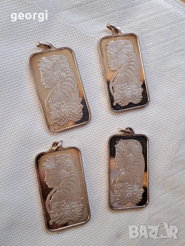 Швейцарско сребърно кюлче 10 гр. Фортуна, снимка 1