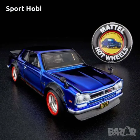 Hot Wheels RLC 2022 '72 Nissan Skyline H/T 2000 GT-R , снимка 2 - Колекции - 52034569