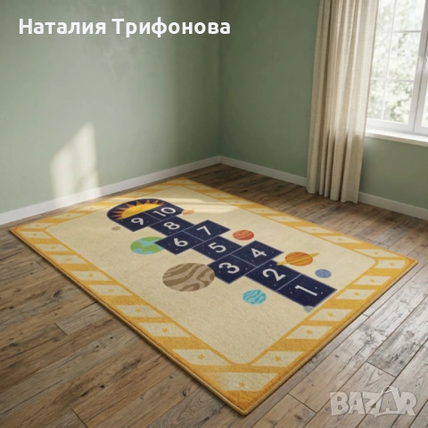 Детски килим за игра 120х160см, снимка 3 - Други - 53878610