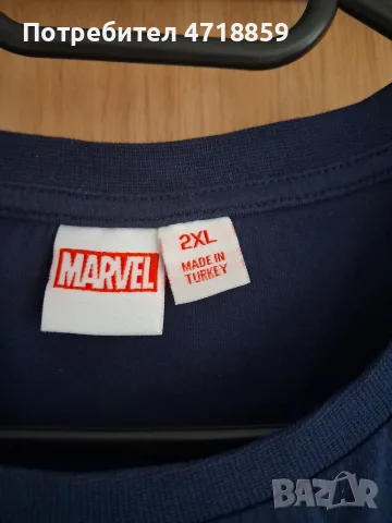 Марвълска тениска Captain America , снимка 4 - Тениски - 56165859