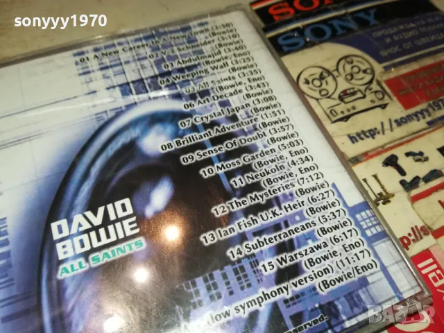 DAVID BOWIE CD 2004250752, снимка 11 - CD дискове - 49965221