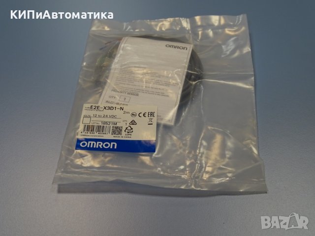 Индуктивен датчик OMRON E2E-X3D1-N proximity sensor, снимка 1 - Резервни части за машини - 38493156