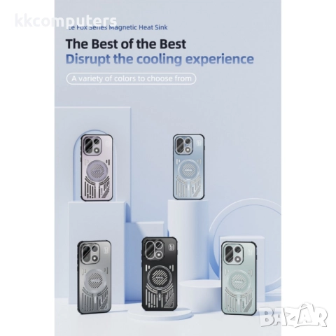 ABEEL Магнитен калъф за OnePlus 15 5G- Алуминиева сплав + PC +TPU, Magsafe, Защита от прегряване, Вк, снимка 5 - Калъфи, кейсове - 52611031