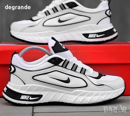 Маратонки Nike Just do it - Бяло и Черно, снимка 2 - Маратонки - 51629638